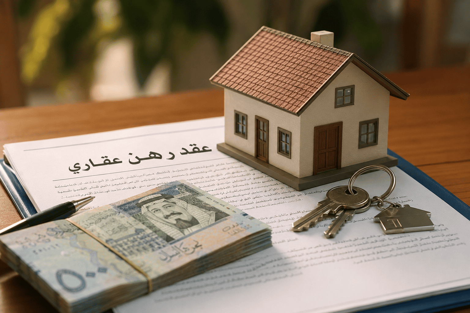 رهن عقاري مقابل قرض