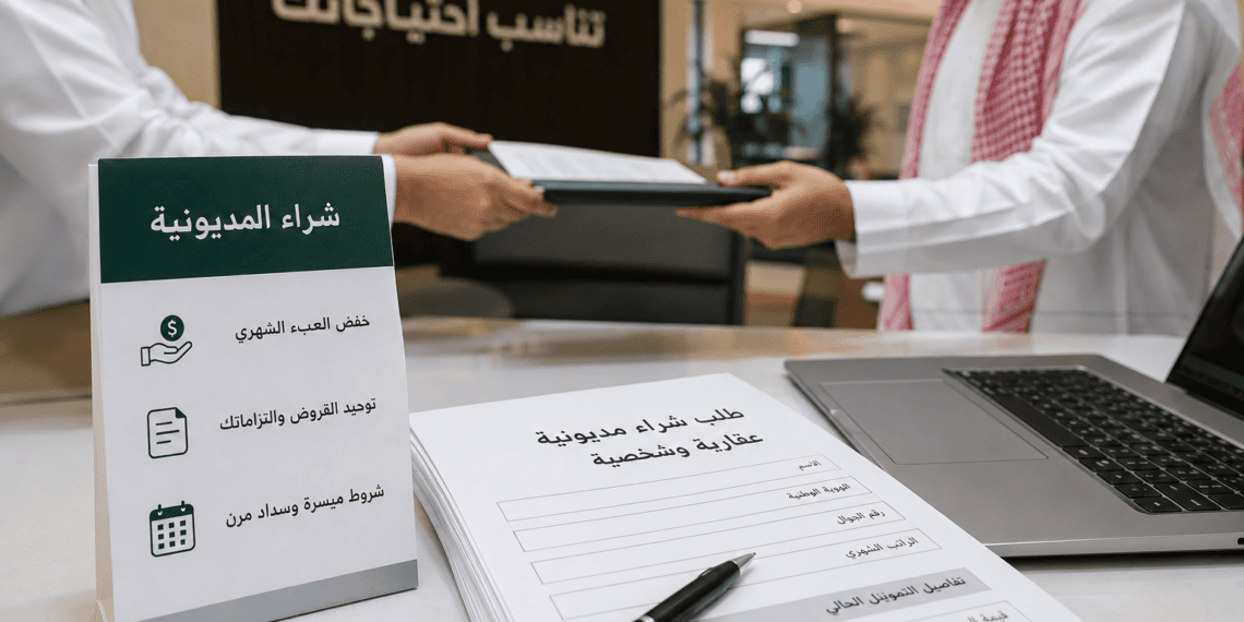 شراء مديونية عقارية وشخصية