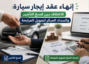 إنهاء عقد إيجار سيارة