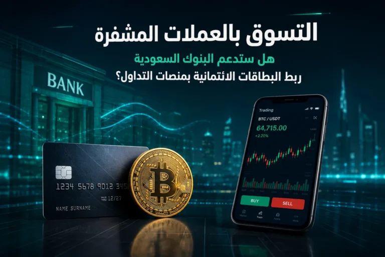 التسوق بالعملات المشفرة: هل ستدعم البنوك السعودية ربط البطاقات الائتمانية بمنصات التداول