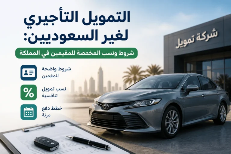 التمويل التأجيري لغير السعوديين: شروط ونسب المخصصة للمقيمين في المملكة