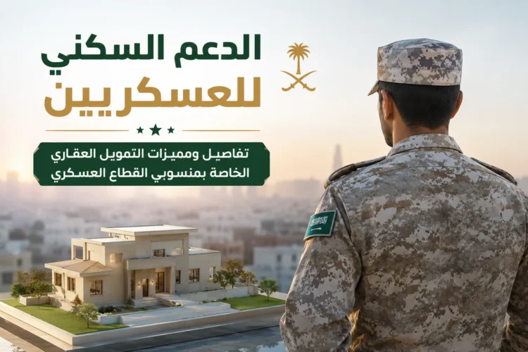 الدعم السكني للعسكريين