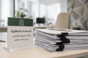 قائمة المستندات الكاملة لطلب التمويل الشخصي من أي بنك سعودي