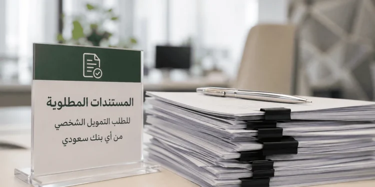 المستندات المطلوبة للتمويل الشخصي