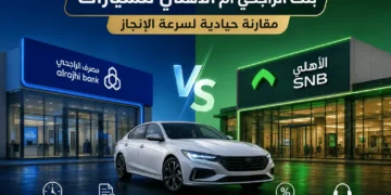 بنك الراجحي أم الأهلي للسيارات