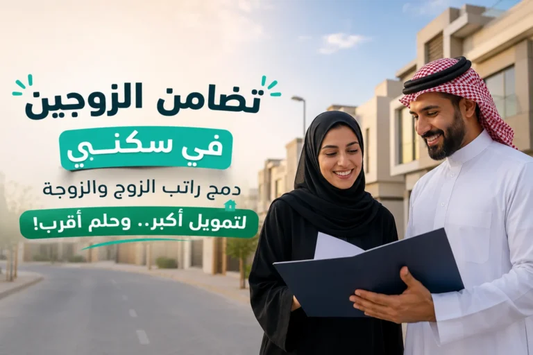 تضامن الزوجين في سكني: كيفية دمج راتب الزوج والزوجة للحصول على تمويل مدعوم أعلى