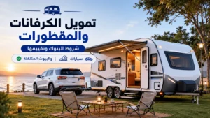 تمويل الكرفانات والمقطورات: شروط البنوك وتقييمها سيارات والبيوت المتنقلة