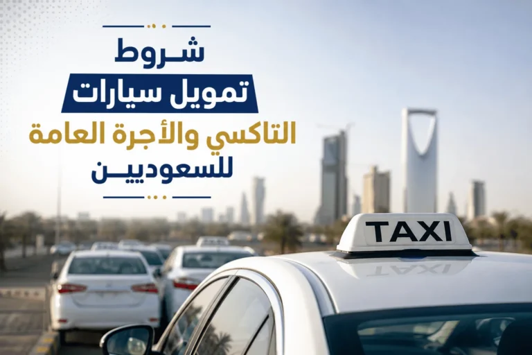 شروط تمويل سيارات التاكسي والأجرة العامة للسعوديين