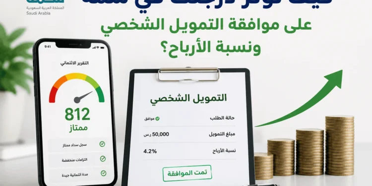 كيف تؤثر درجتك في سمة على موافقة التمويل الشخصي ونسبة الأرباح