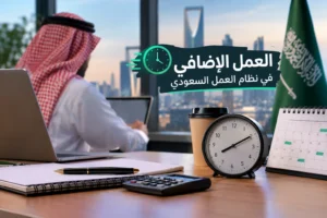 العمل الإضافي في نظام العمل السعودي: طريقة الحساب والحد الأقصى للساعات