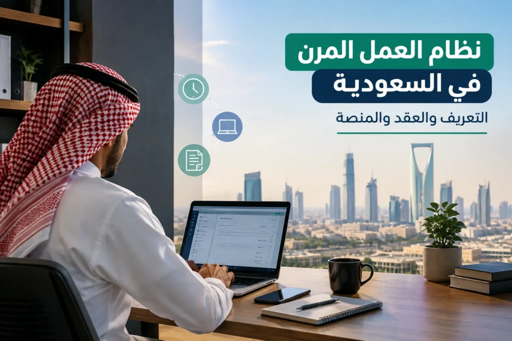 نظام العمل المرن في السعودية: التعريف والعقد والمنصة