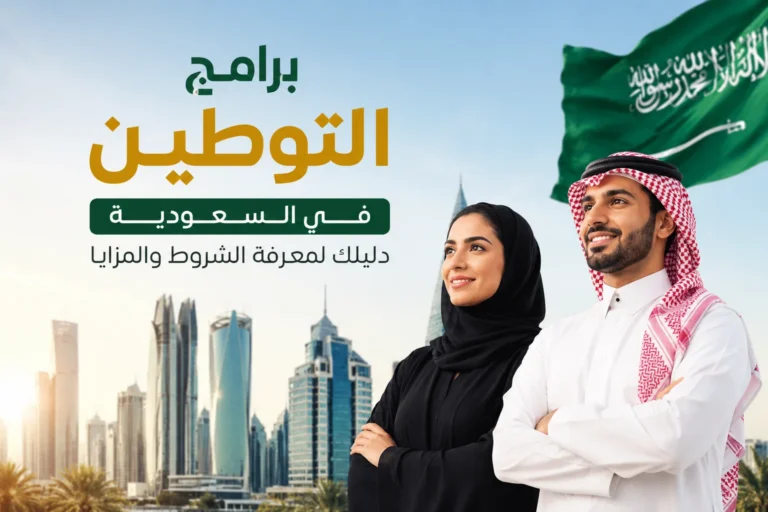برامج التوطين في السعودية: دليلك لمعرفة الشروط والمزايا