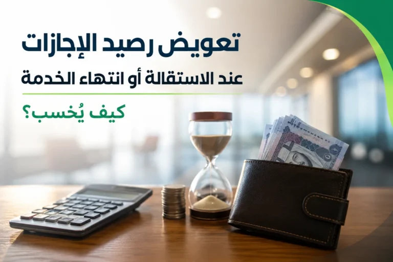 تعويض رصيد الإجازات عند الاستقالة أو انتهاء الخدمة: كيف يُحسب؟