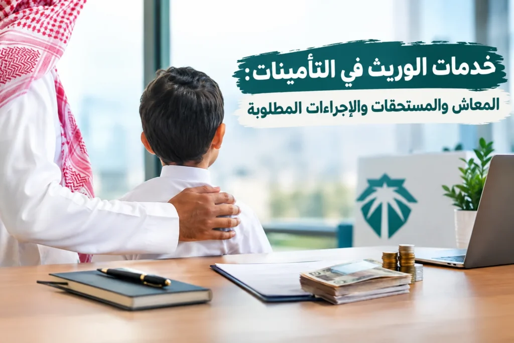 خدمات الوريث في التأمينات السعودية: المعاش والمستحقات والإجراءات المطلوبة