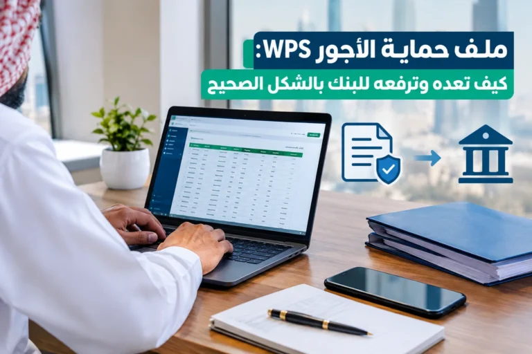 ملف حماية الأجور WPS: كيف تعده وترفعه للبنك بالشكل الصحيح