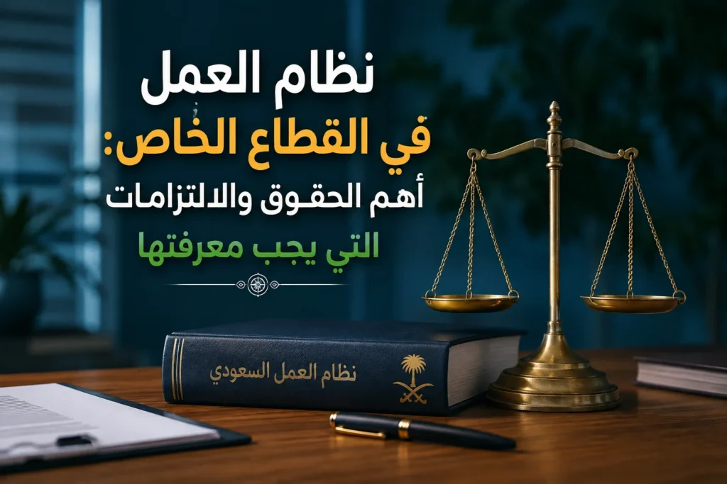 نظام العمل في القطاع الخاص: أهم الحقوق والالتزامات التي يجب معرفتها