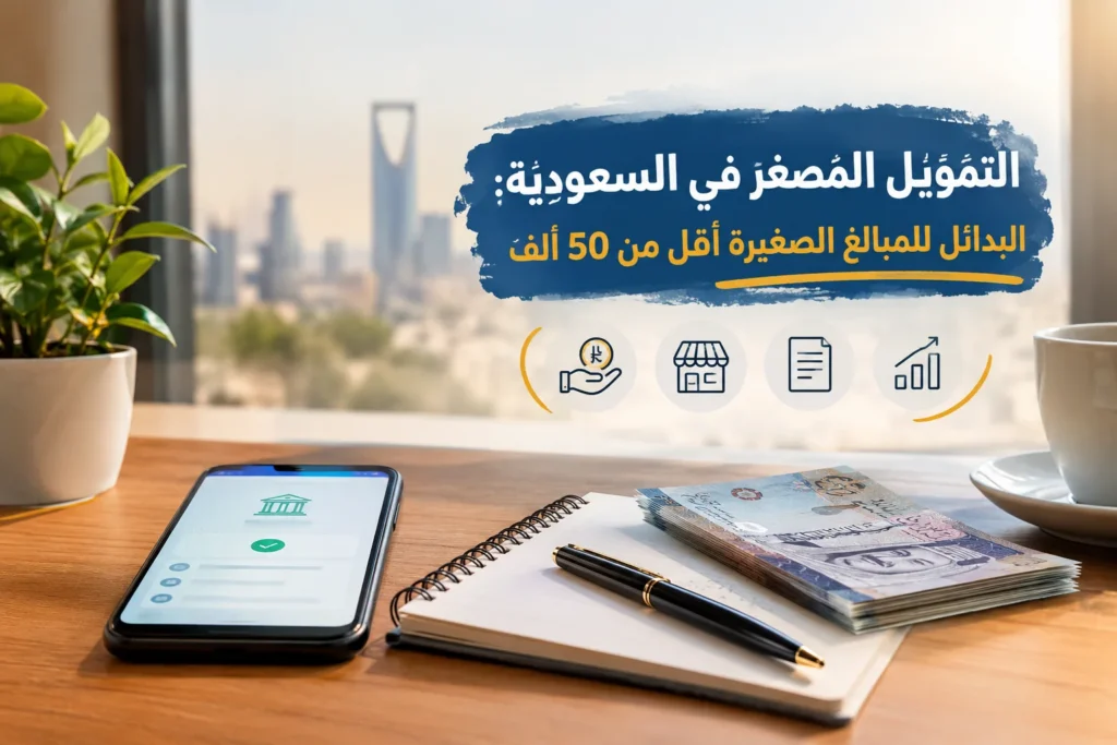 التمويل المصغر في السعودية: البدائل للمبالغ الصغيرة أقل من 50 ألف